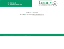 Tablet Screenshot of liberty-livestock.co.uk